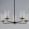 Maxim Lighting Sleek 5-Light Chandelier 11846CDABBK - alternate 4